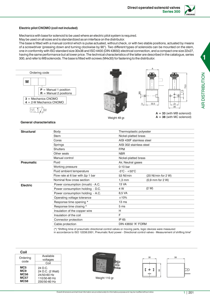 Pneumax - Hauptkatalog NR.: 21219 - Seite 221