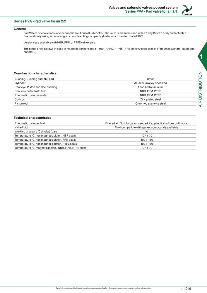 Pneumax - Hauptkatalog NR.: 21219 - Seite 269