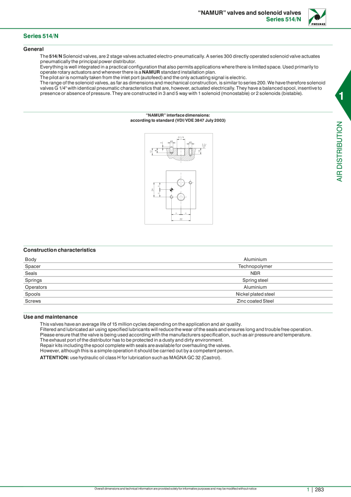 Pneumax - Hauptkatalog Nº: 21219 - Página 303