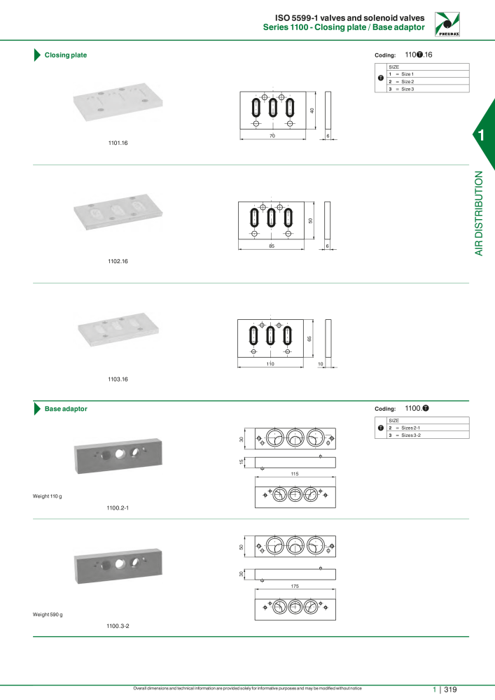 Pneumax - Hauptkatalog NO.: 21219 - Page 339