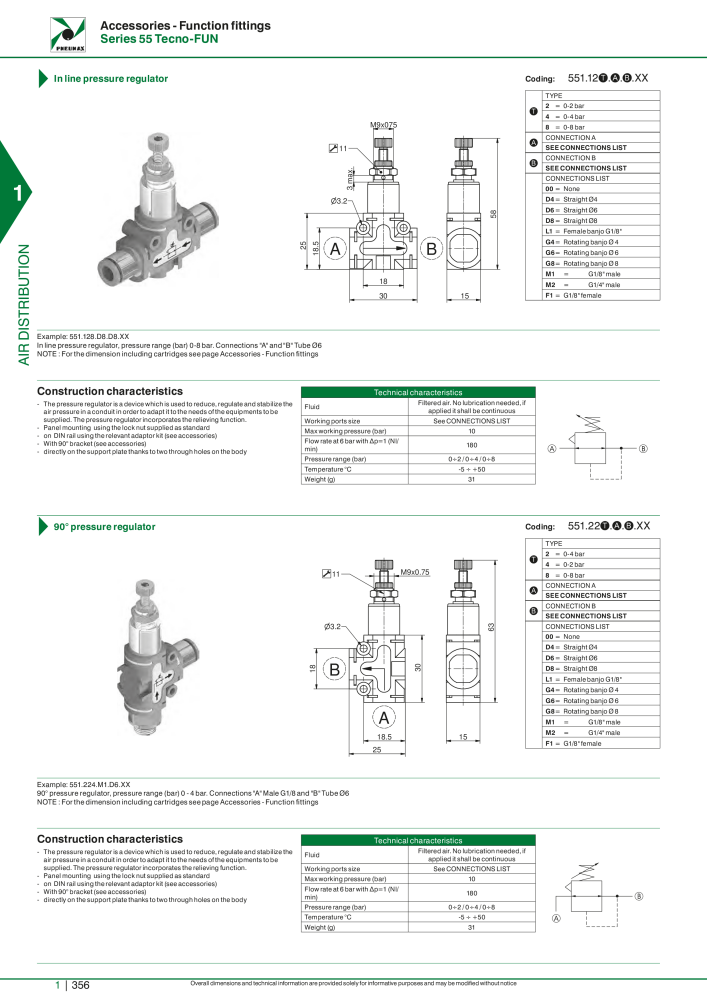 Pneumax - Hauptkatalog Nº: 21219 - Página 376