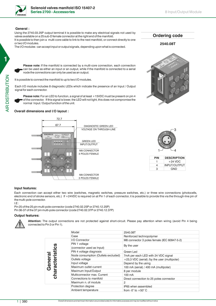 Pneumax - Hauptkatalog Nº: 21219 - Página 400