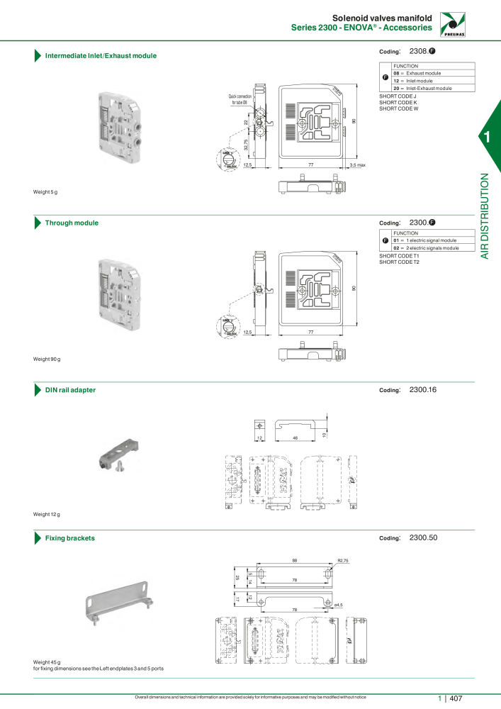 Pneumax - Hauptkatalog NO.: 21219 - Page 427