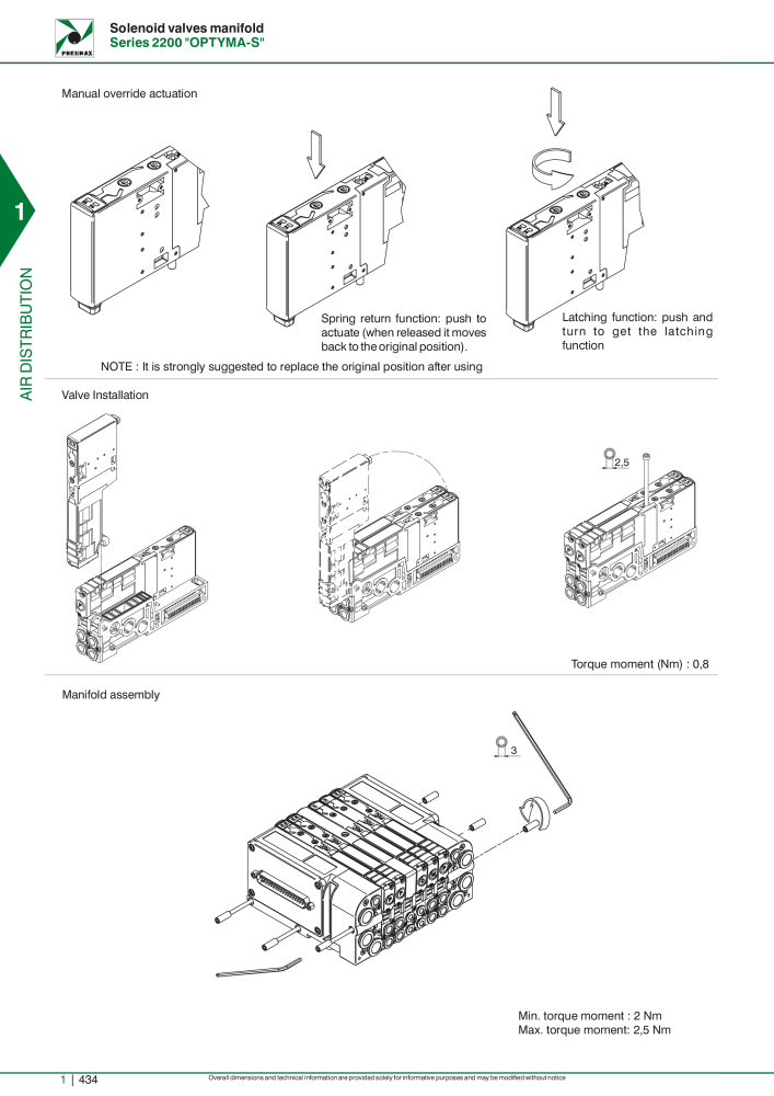 Pneumax - Hauptkatalog Nb. : 21219 - Page 454