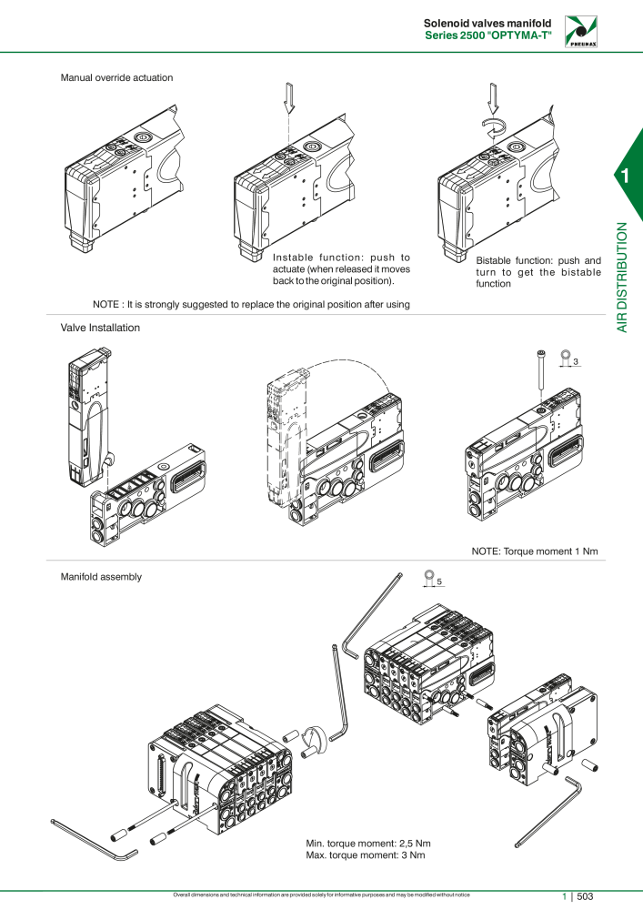 Pneumax - Hauptkatalog Nb. : 21219 - Page 523