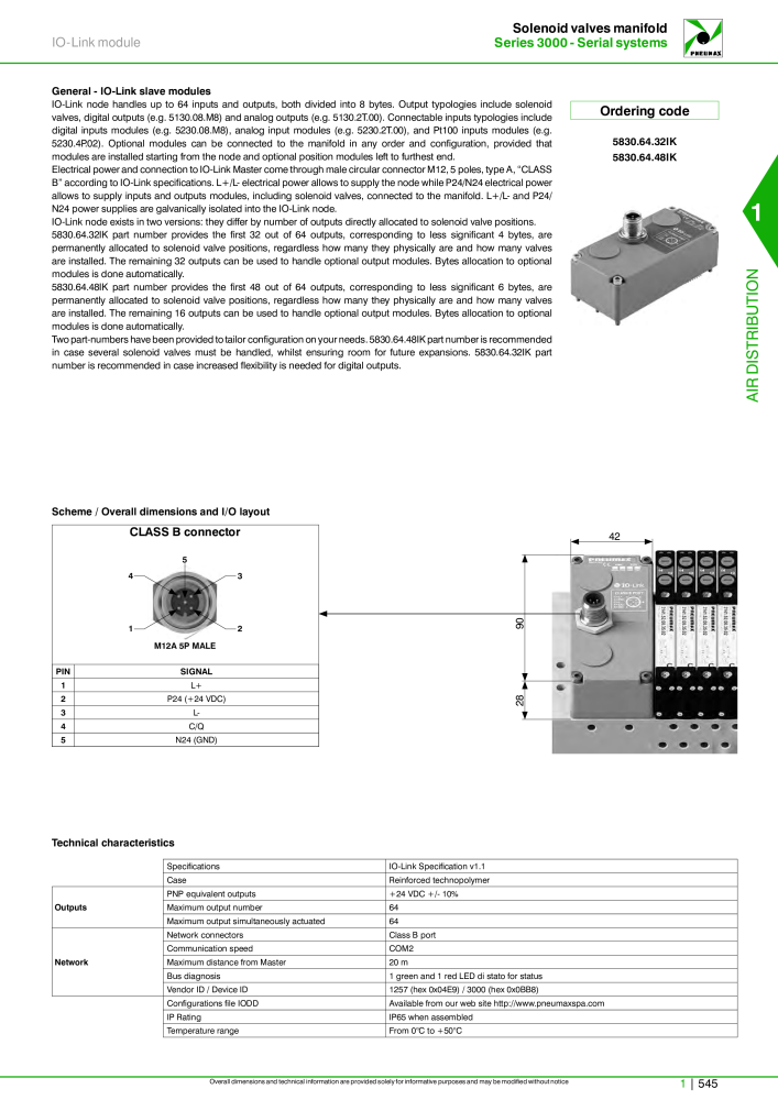 Pneumax - Hauptkatalog Nº: 21219 - Página 565