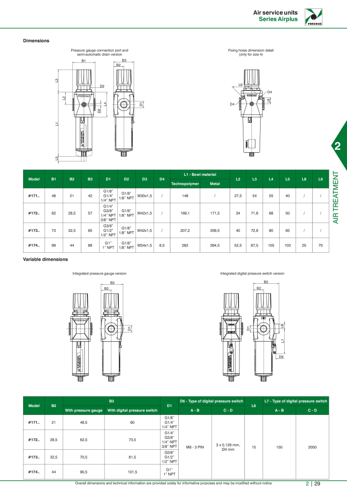 Pneumax - Hauptkatalog NO.: 21219 - Page 603