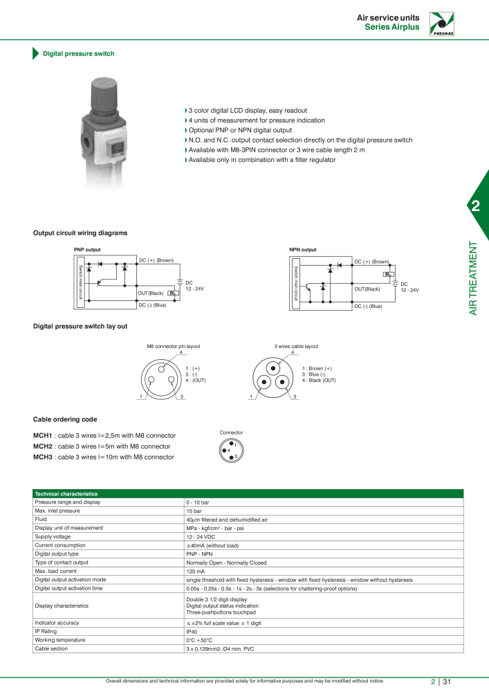 Pneumax - Hauptkatalog Nº: 21219 - Página 605