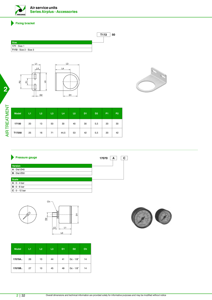 Pneumax - Hauptkatalog Nº: 21219 - Página 606