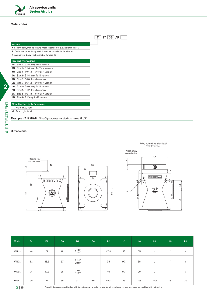 Pneumax - Hauptkatalog NO.: 21219 - Page 638