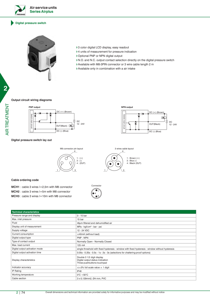 Pneumax - Hauptkatalog Nº: 21219 - Página 648