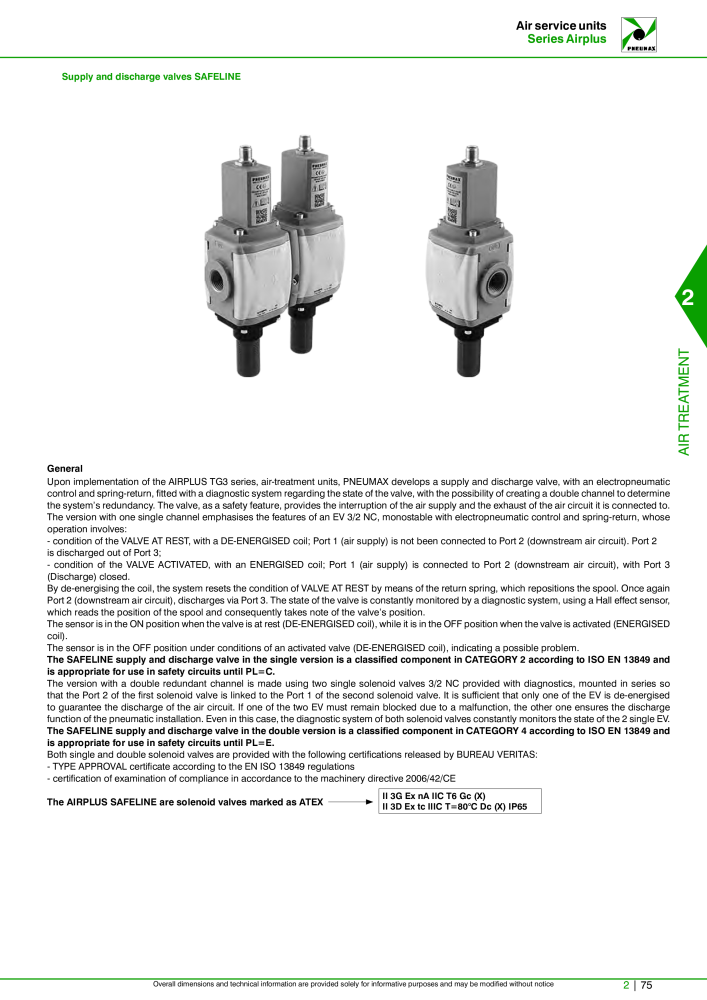 Pneumax - Hauptkatalog Nº: 21219 - Página 649