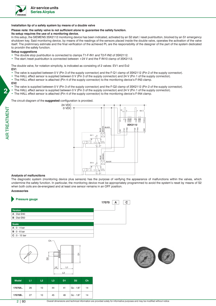 Pneumax - Hauptkatalog Nº: 21219 - Página 654