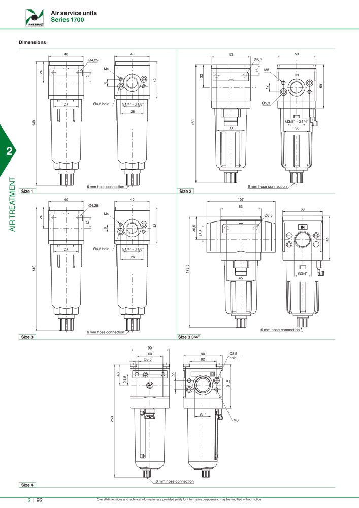 Pneumax - Hauptkatalog Nº: 21219 - Página 666