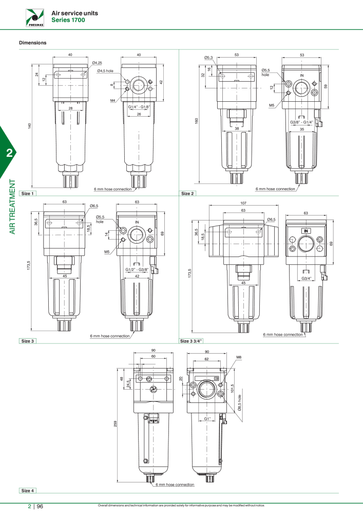 Pneumax - Hauptkatalog Nº: 21219 - Página 670