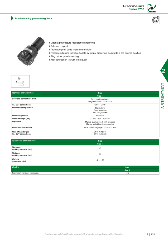 Pneumax - Hauptkatalog Nº: 21219 - Página 695