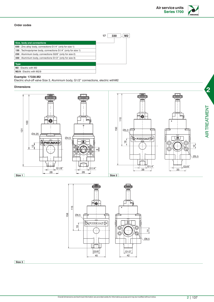 Pneumax - Hauptkatalog NO.: 21219 - Page 711