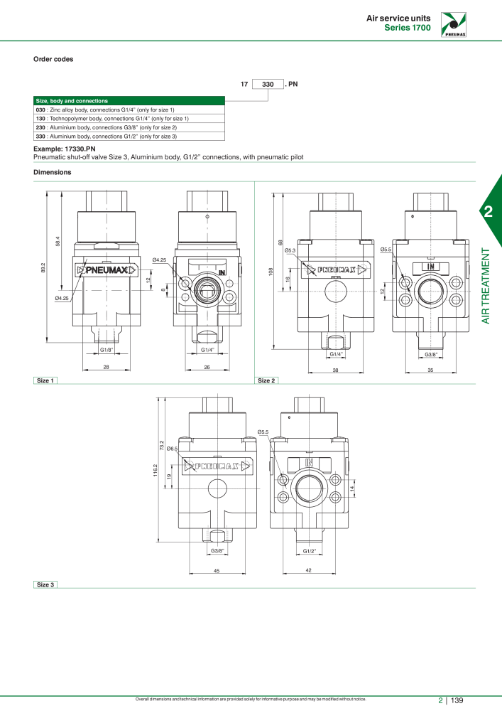 Pneumax - Hauptkatalog NO.: 21219 - Page 713