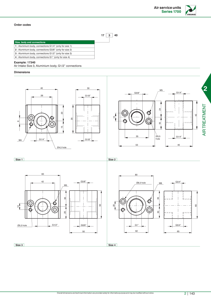 Pneumax - Hauptkatalog Nº: 21219 - Página 717