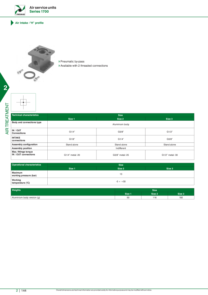 Pneumax - Hauptkatalog NR.: 21219 - Seite 718