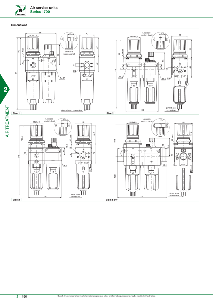 Pneumax - Hauptkatalog NO.: 21219 - Page 724