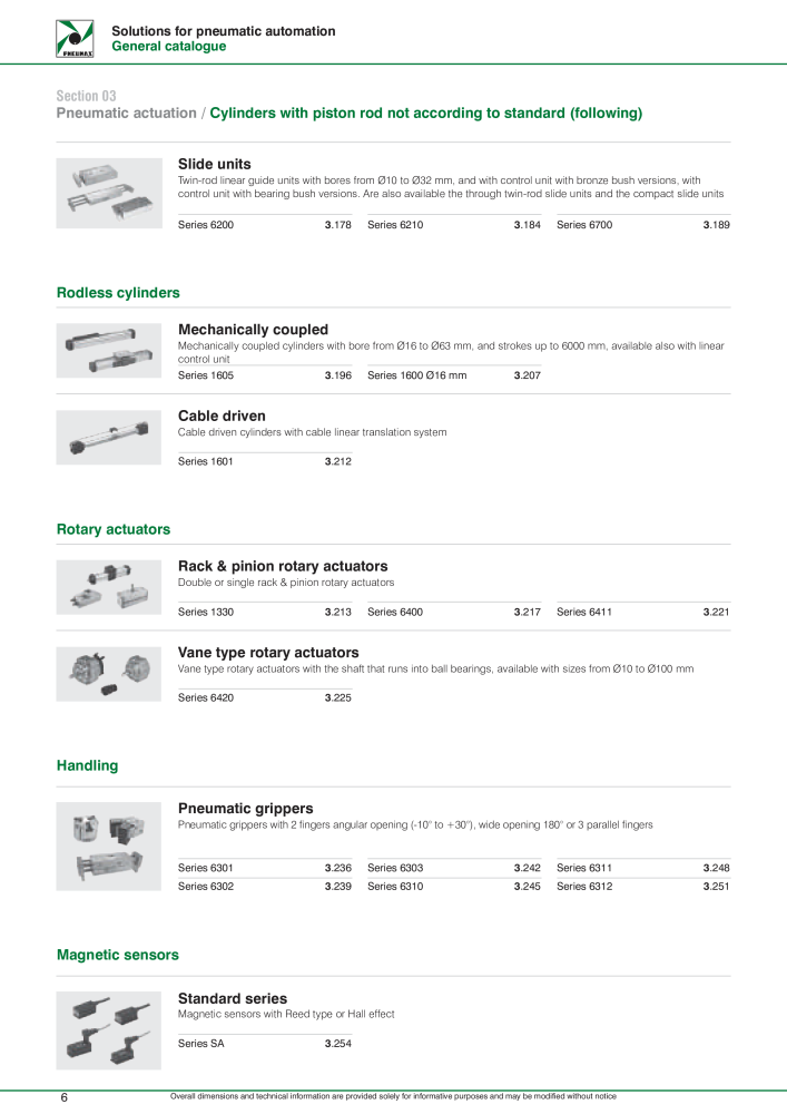 Pneumax - Hauptkatalog Nº: 21219 - Página 8