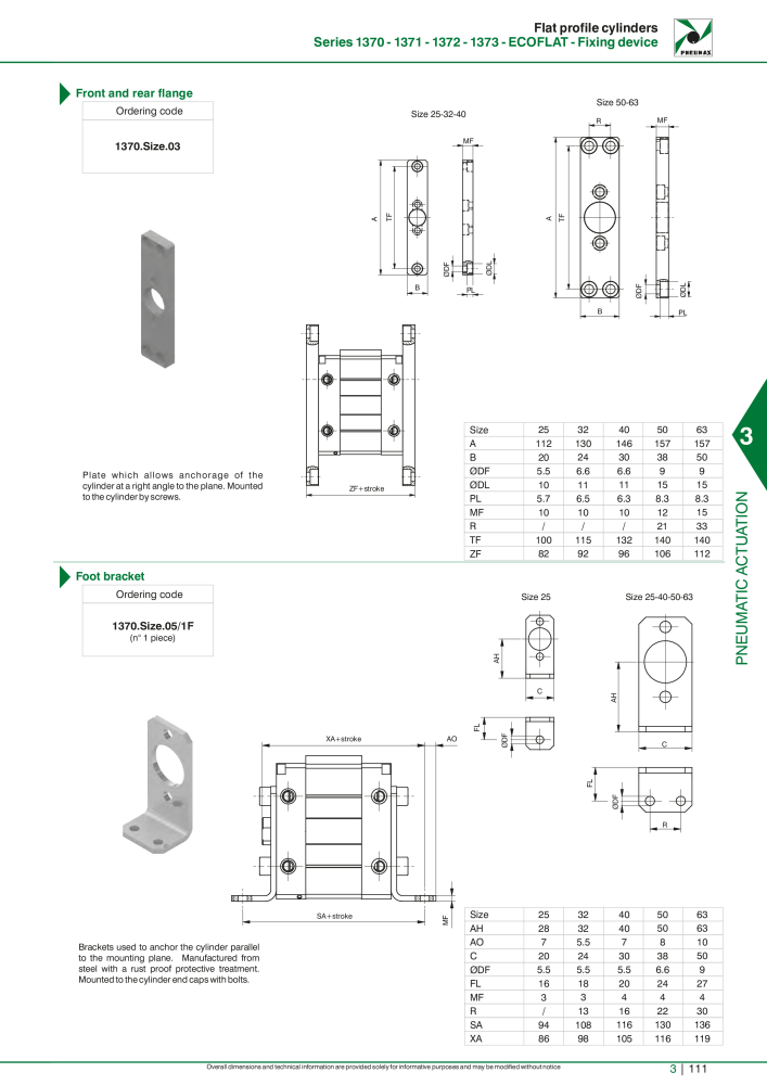 Pneumax - Hauptkatalog Nº: 21219 - Página 907