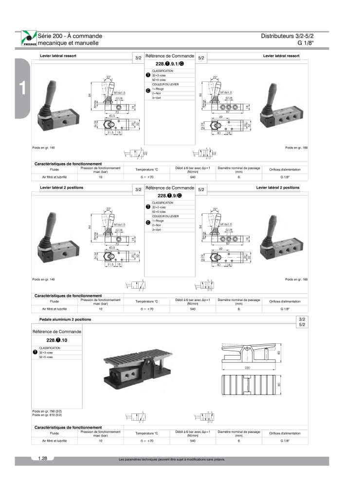 Pneumax - Catalogue Général NO.: 21220 - Page 102