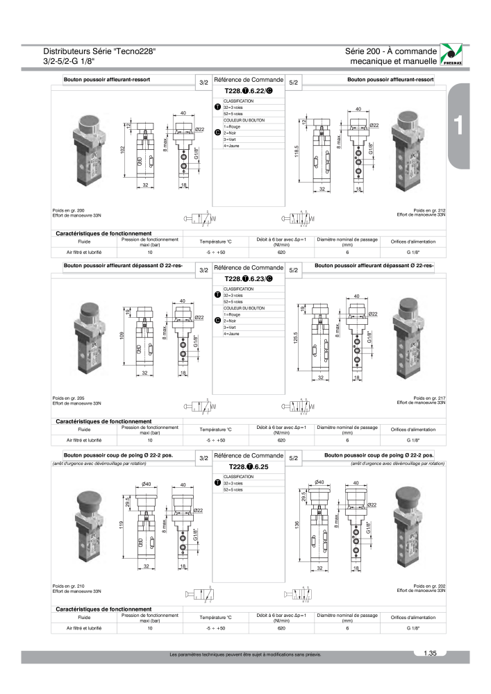 Pneumax - Catalogue Général Nº: 21220 - Página 109