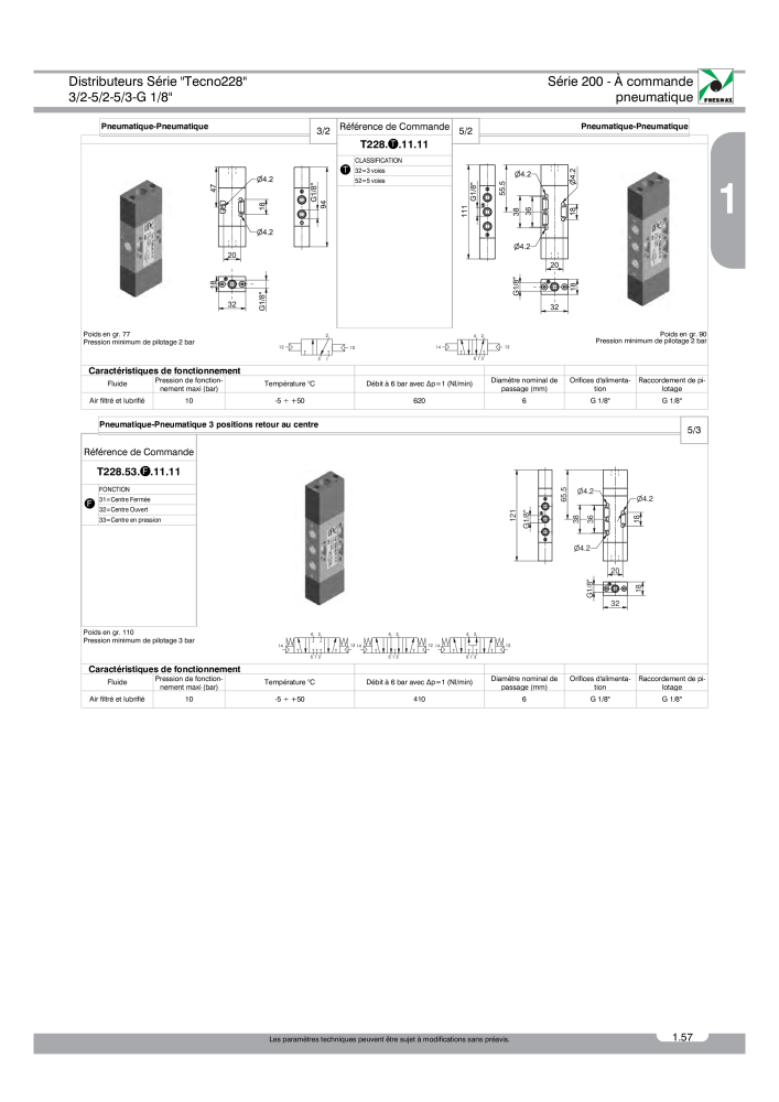 Pneumax - Catalogue Général Nb. : 21220 - Page 131