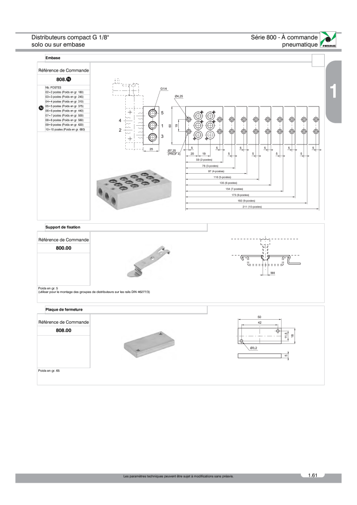 Pneumax - Catalogue Général Nº: 21220 - Página 135