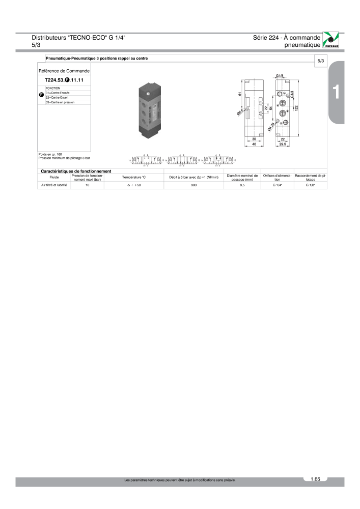 Pneumax - Catalogue Général Nº: 21220 - Página 139