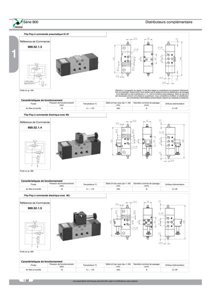 Pneumax - Catalogue Général NR.: 21220 - Seite 166