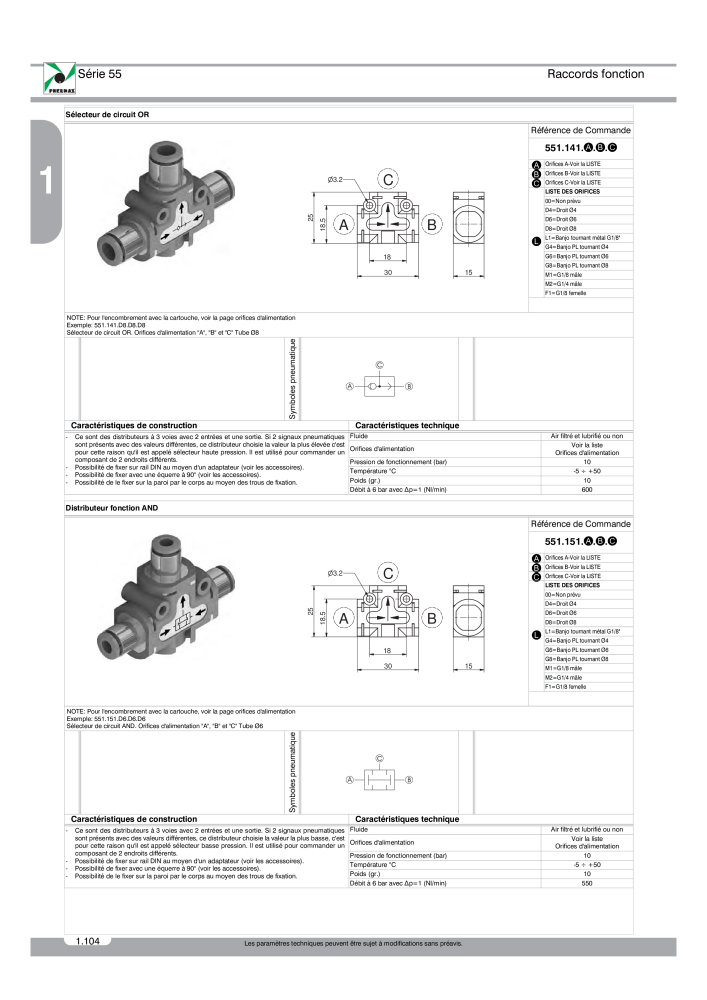 Pneumax - Catalogue Général Nb. : 21220 - Page 178