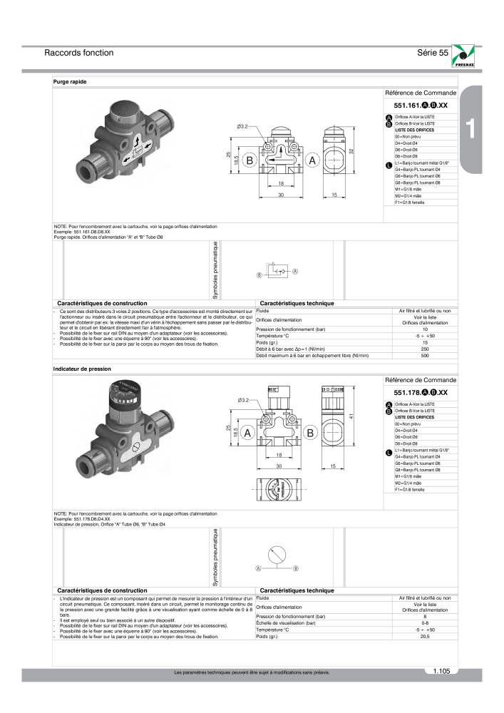 Pneumax - Catalogue Général NR.: 21220 - Seite 179