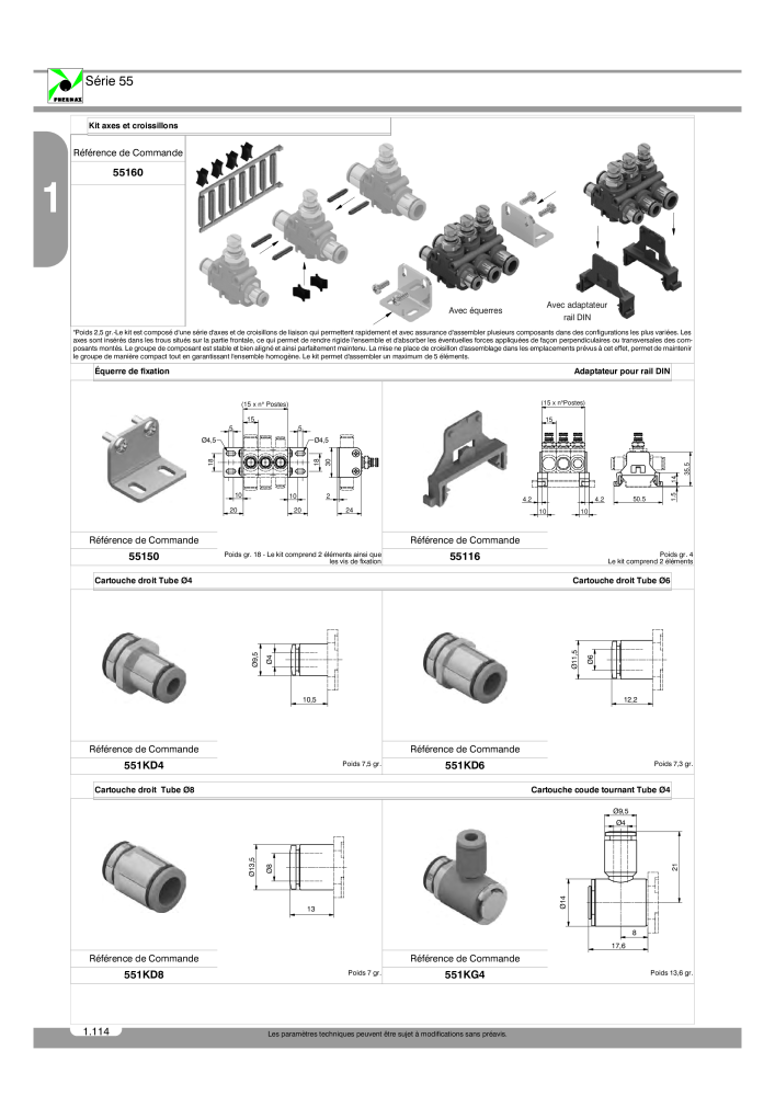 Pneumax - Catalogue Général NO.: 21220 - Page 188