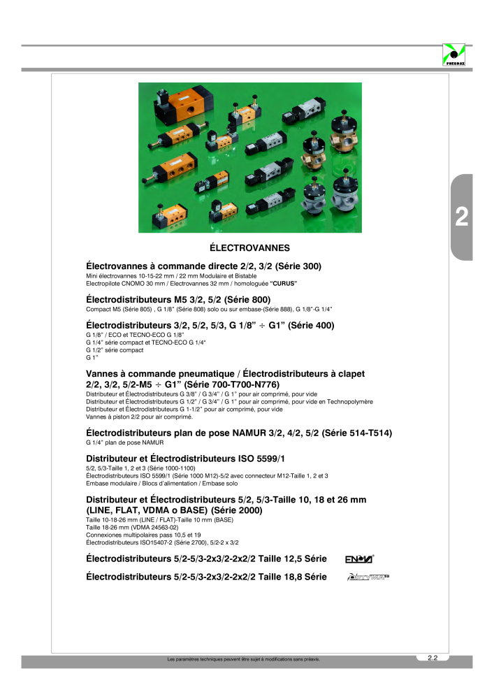 Pneumax - Catalogue Général NR.: 21220 - Seite 195