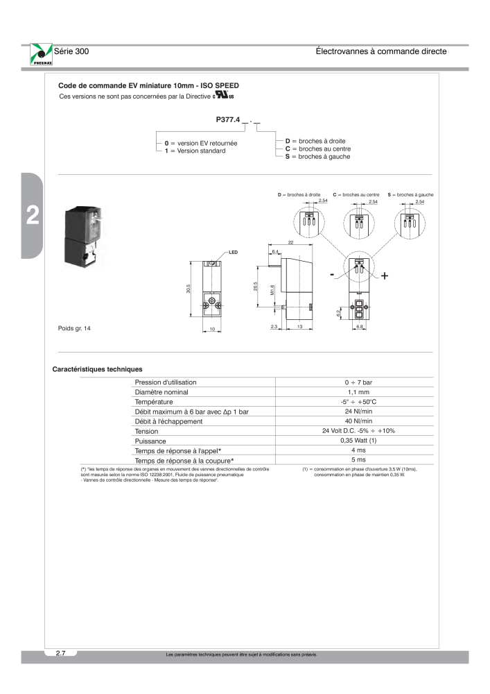 Pneumax - Catalogue Général Nb. : 21220 - Page 200