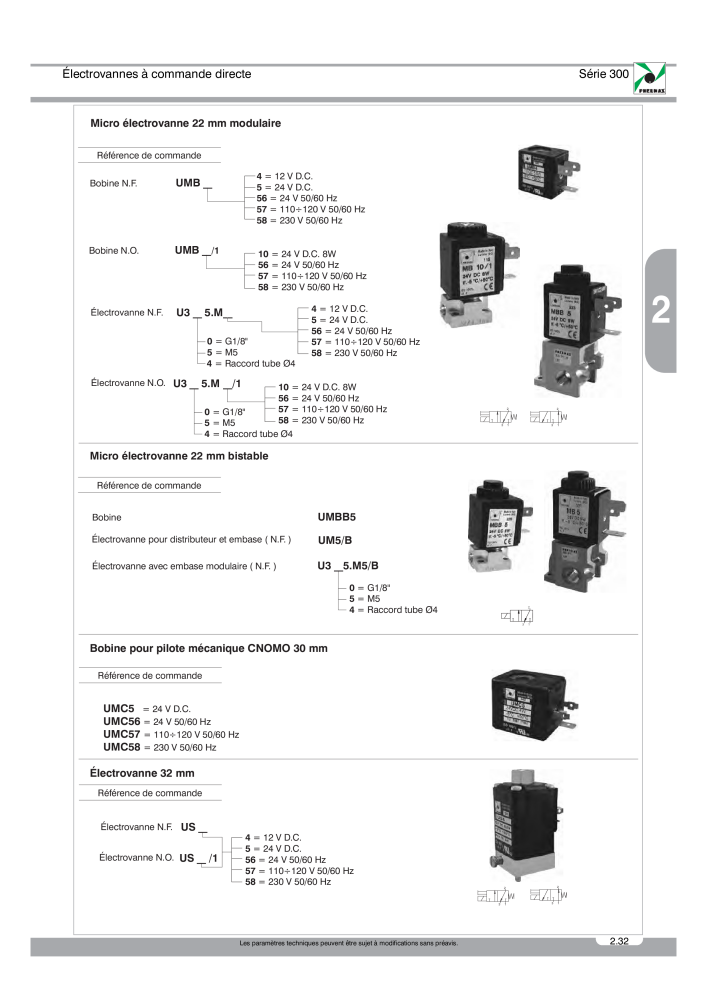 Pneumax - Catalogue Général NR.: 21220 - Seite 225