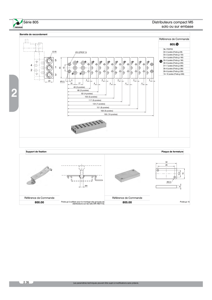 Pneumax - Catalogue Général NO.: 21220 - Page 228