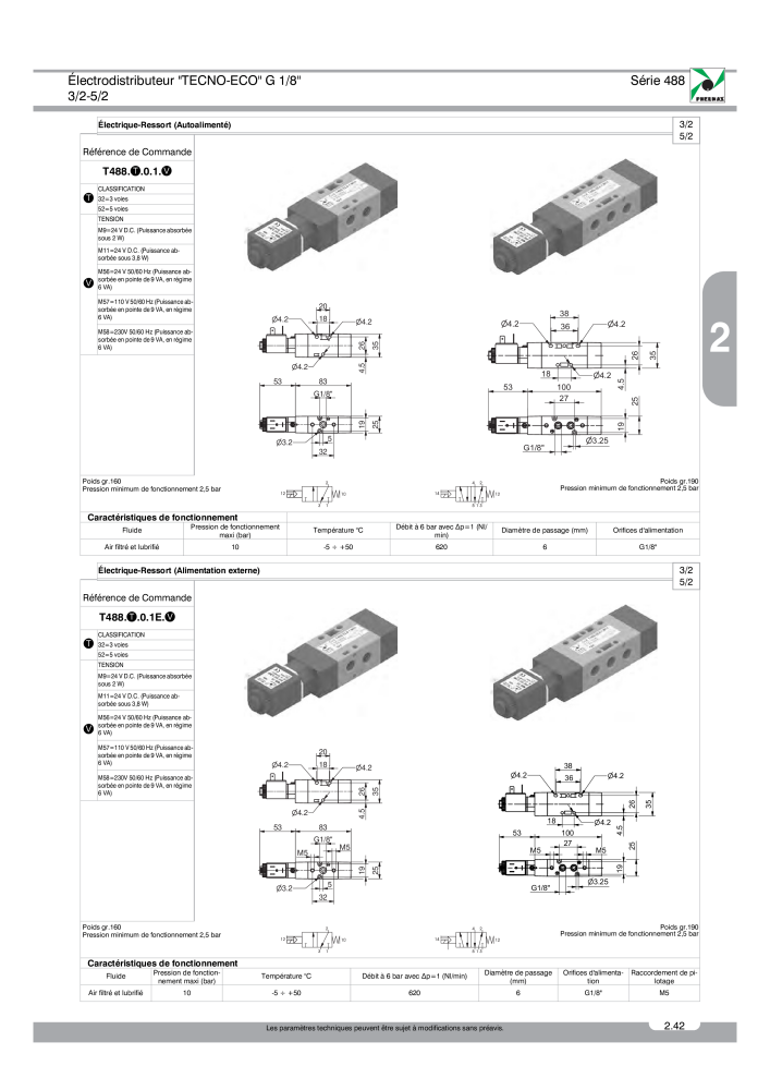 Pneumax - Catalogue Général NR.: 21220 - Seite 235