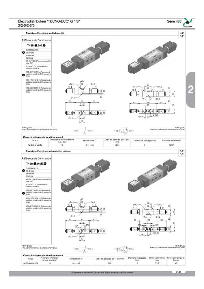 Pneumax - Catalogue Général Nb. : 21220 - Page 237