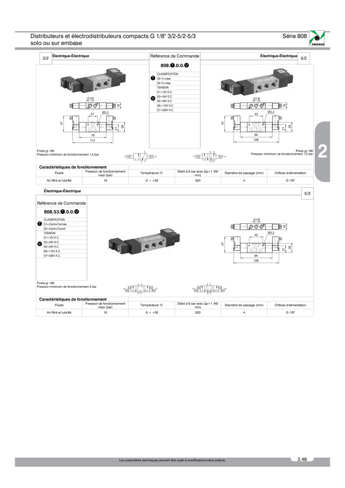 Pneumax - Catalogue Général Nb. : 21220 - Page 241