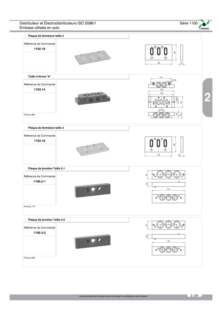 Pneumax - Catalogue Général Nb. : 21220 - Page 317