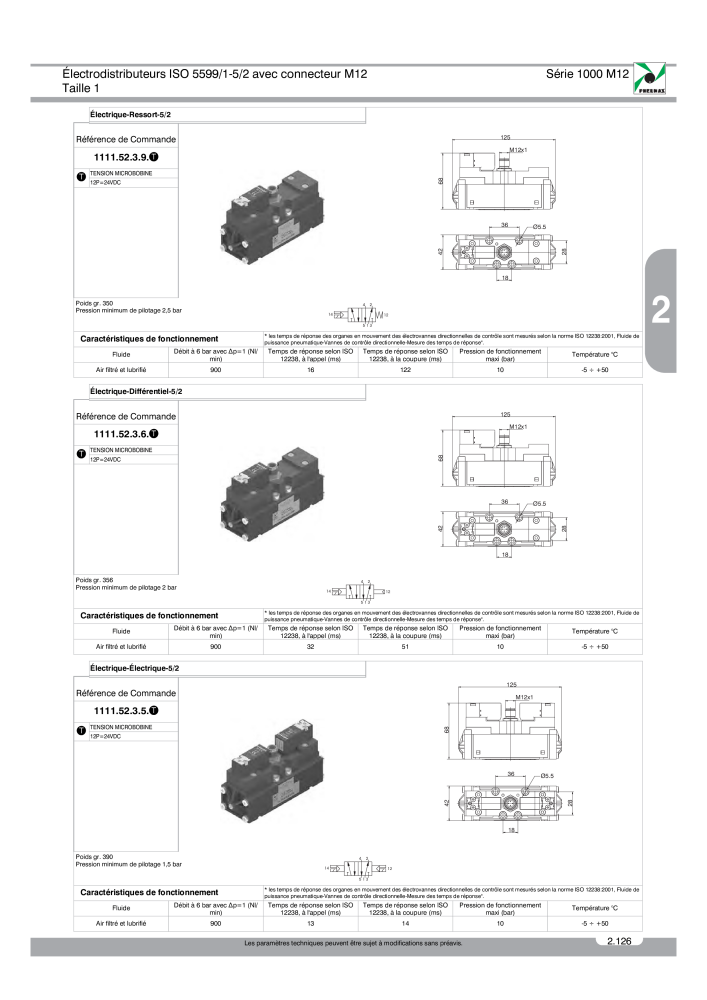 Pneumax - Catalogue Général Nº: 21220 - Página 319