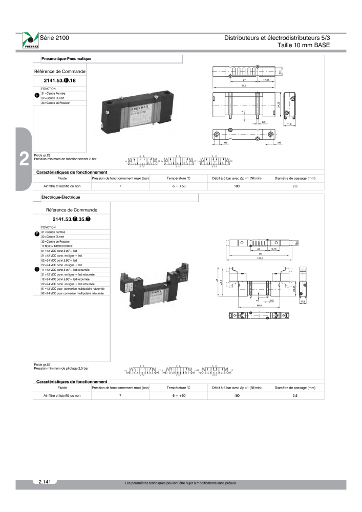 Pneumax - Catalogue Général NO.: 21220 - Page 334