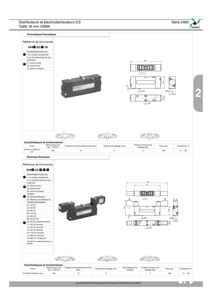 Pneumax - Catalogue Général NO.: 21220 - Page 351