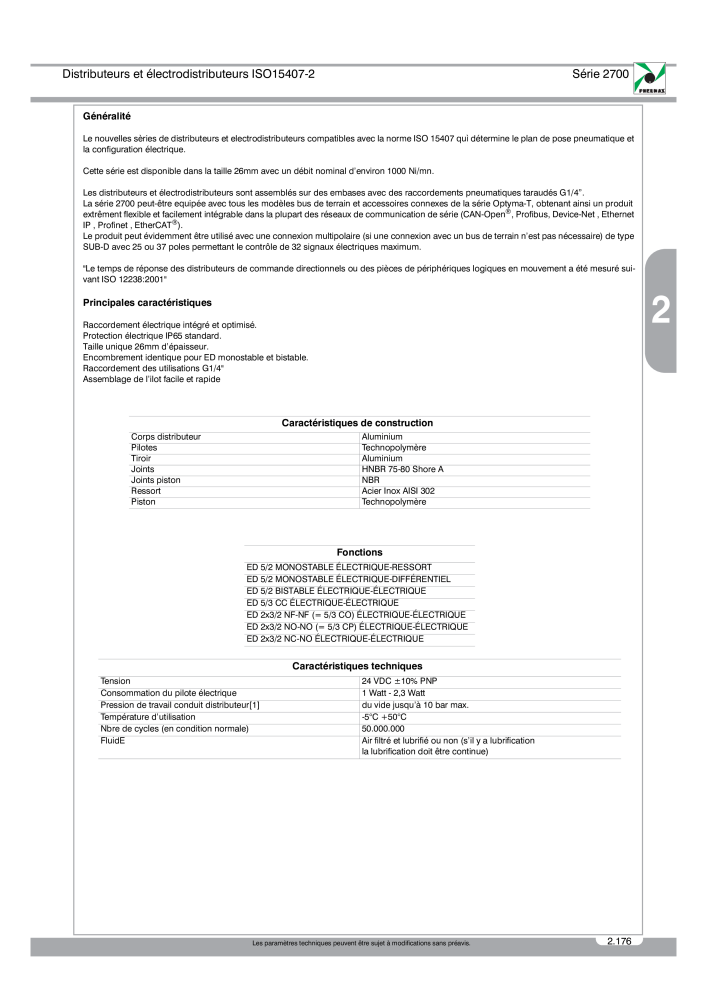 Pneumax - Catalogue Général Nb. : 21220 - Page 369