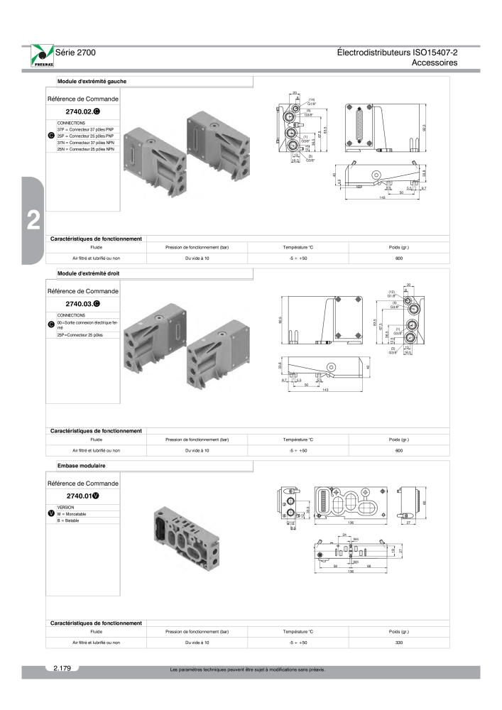 Pneumax - Catalogue Général Nb. : 21220 - Page 372