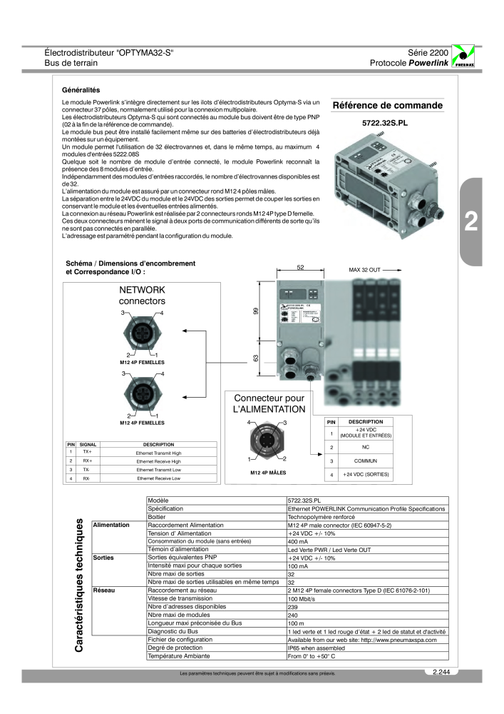 Pneumax - Catalogue Général NR.: 21220 - Seite 437